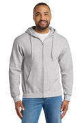 Port & Company PC90ZH - Essential Fleece Full-Zip Hooded Sweatshirt