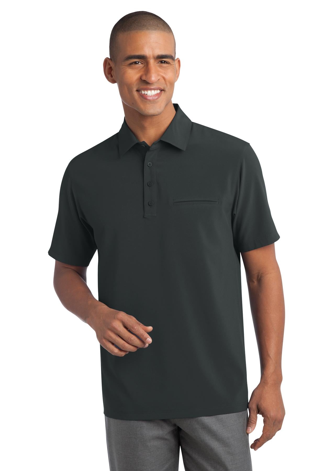 Port Authority S650 - DISCONTINUED Port Authority Ultra Stretch Pocket Polo
