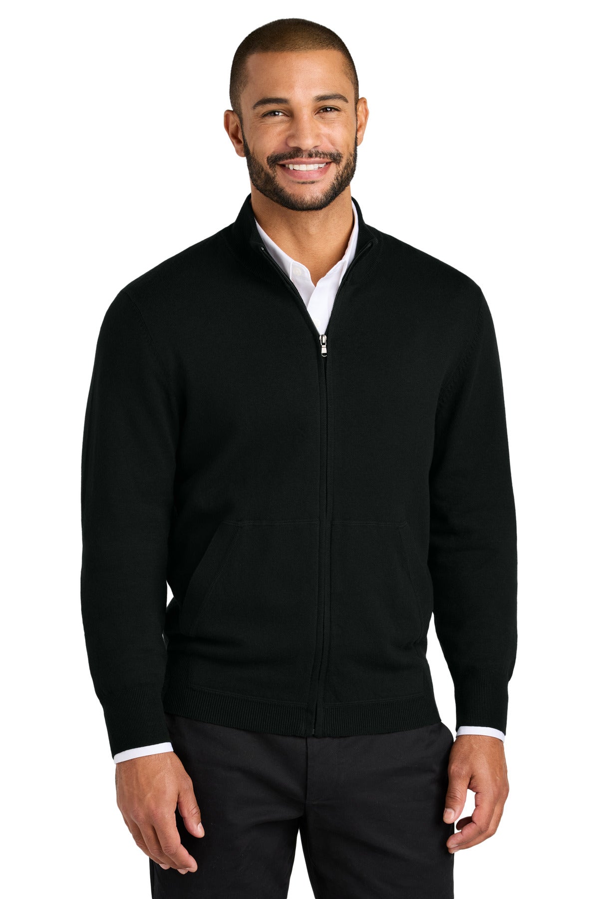 Port Authority SW2901 - Easy Care Full-Zip Sweater