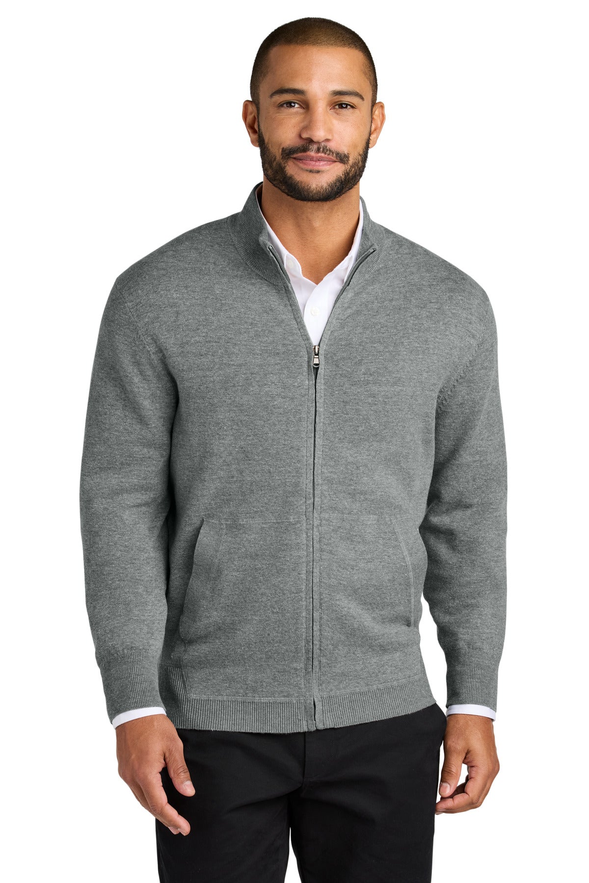 Port Authority SW2901 - Easy Care Full-Zip Sweater