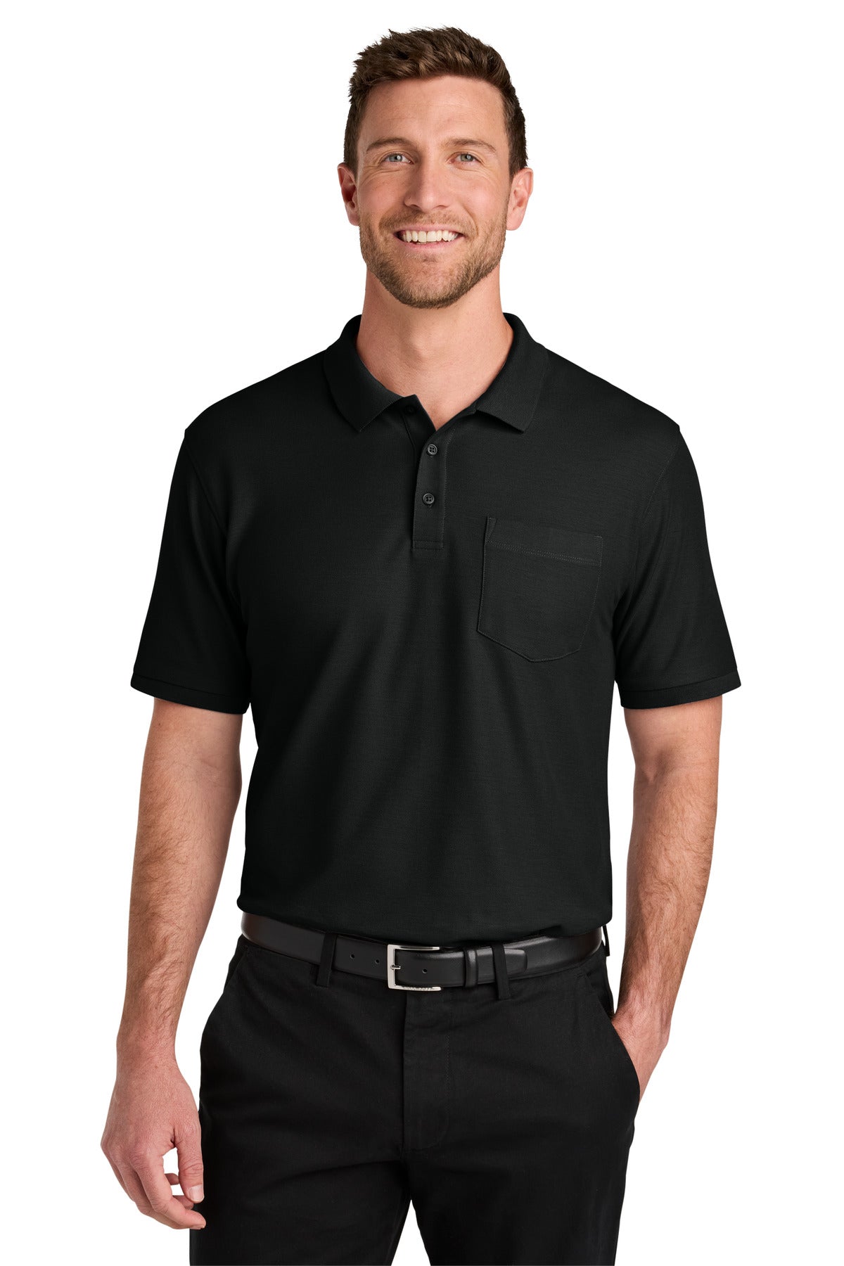 Port Authority TLK200P - Tall Wearever Signature Pique Pocket Polo