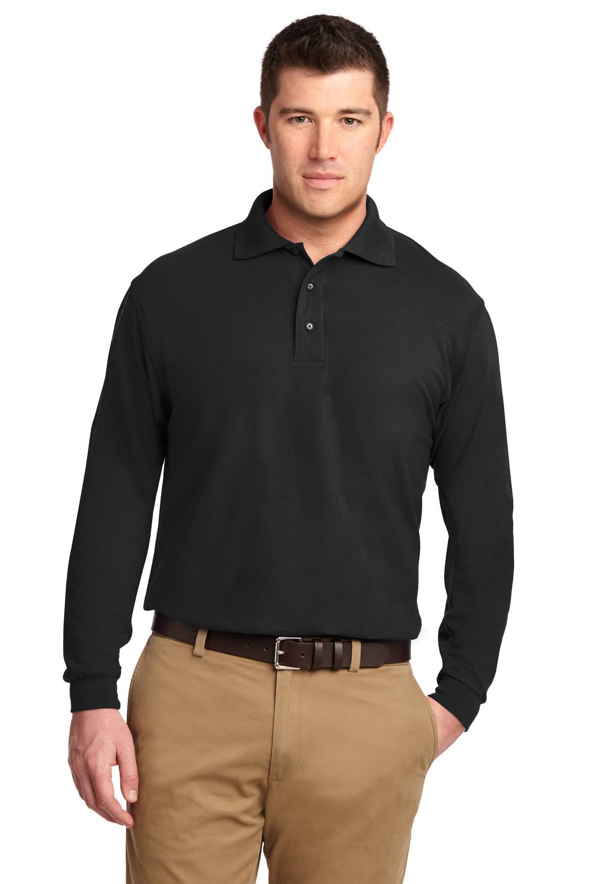 Port Authority TLK500LS - Tall Silk Touch Long Sleeve Polo