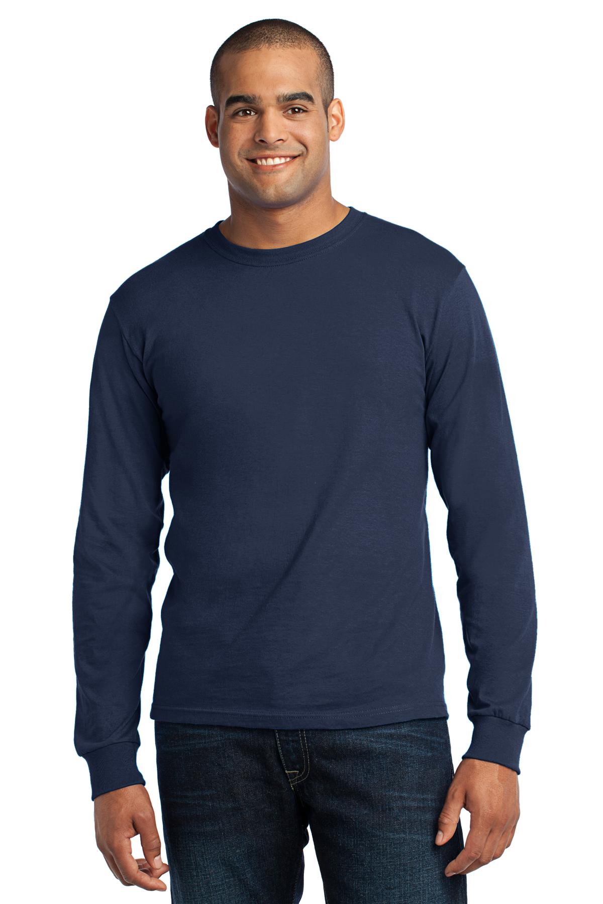 Port & Co USA100LS - DISCONTINUED Port & Company - Long Sleeve All-American Tee