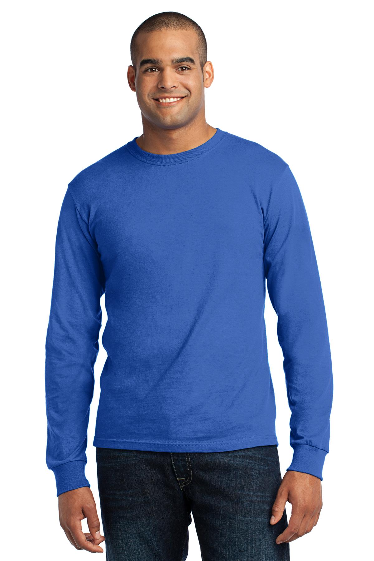 Port & Co USA100LS - DISCONTINUED Port & Company - Long Sleeve All-American Tee