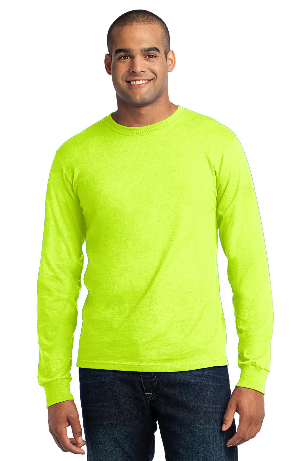 Port & Co USA100LS - DISCONTINUED Port & Company - Long Sleeve All-American Tee