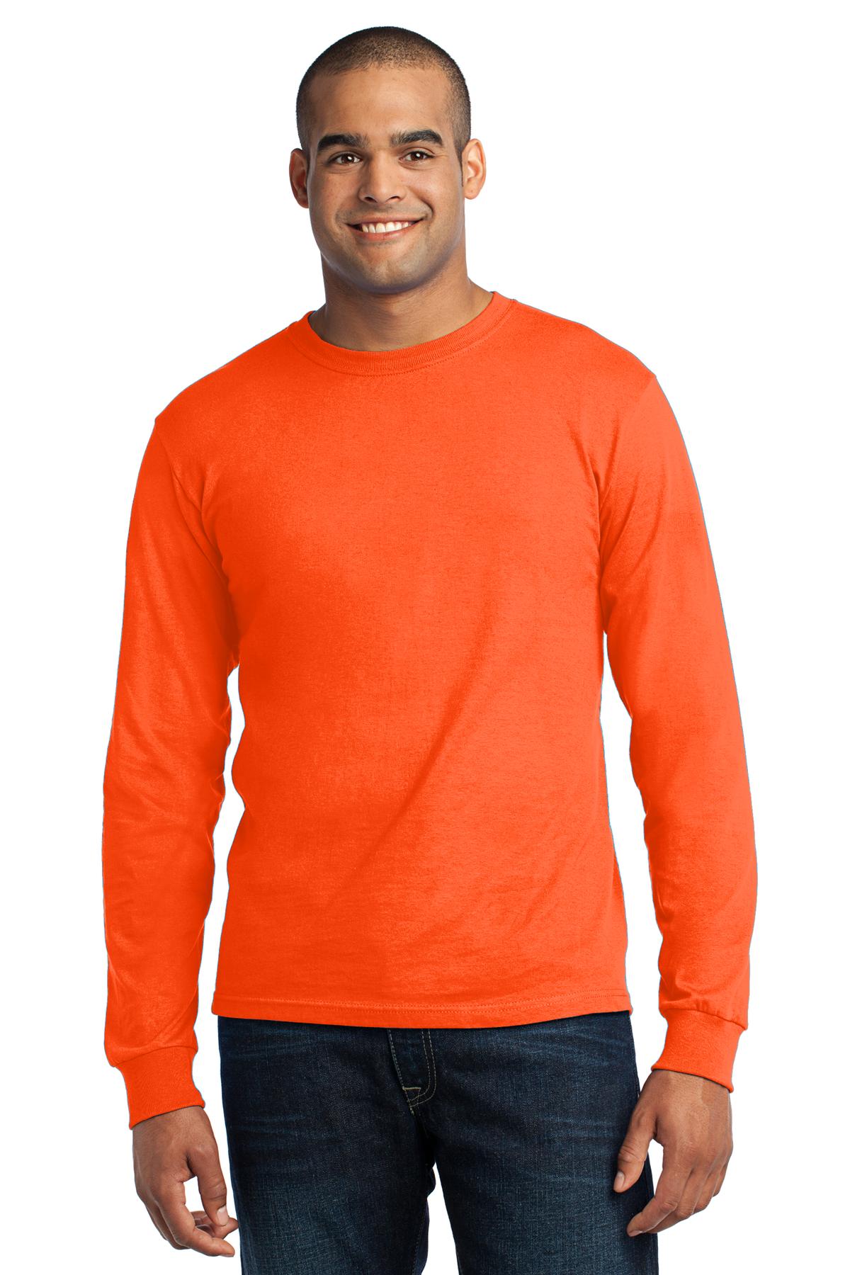 Port & Co USA100LS - DISCONTINUED Port & Company - Long Sleeve All-American Tee