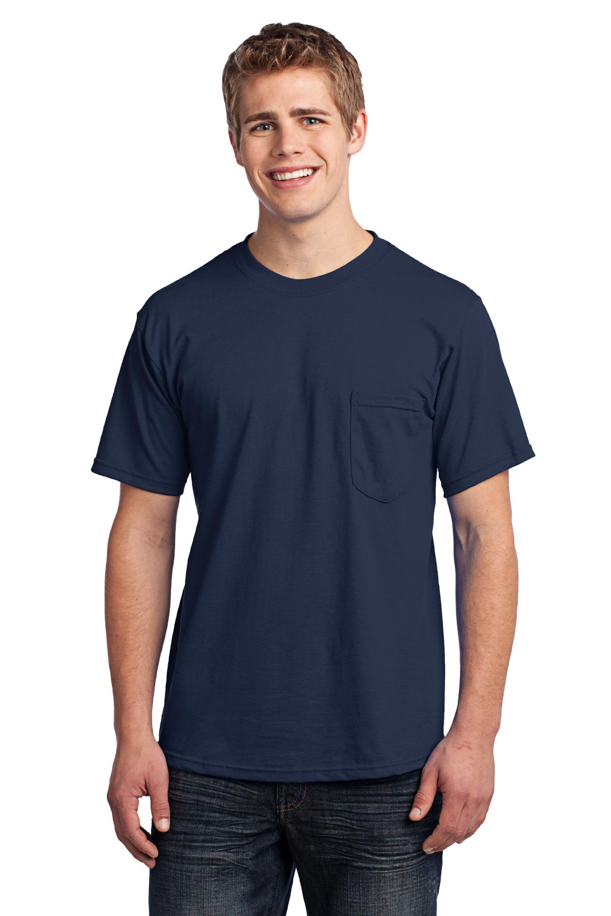 Port & Co USA100P - DISCONTINUED Port & Company - All-American Pocket Tee