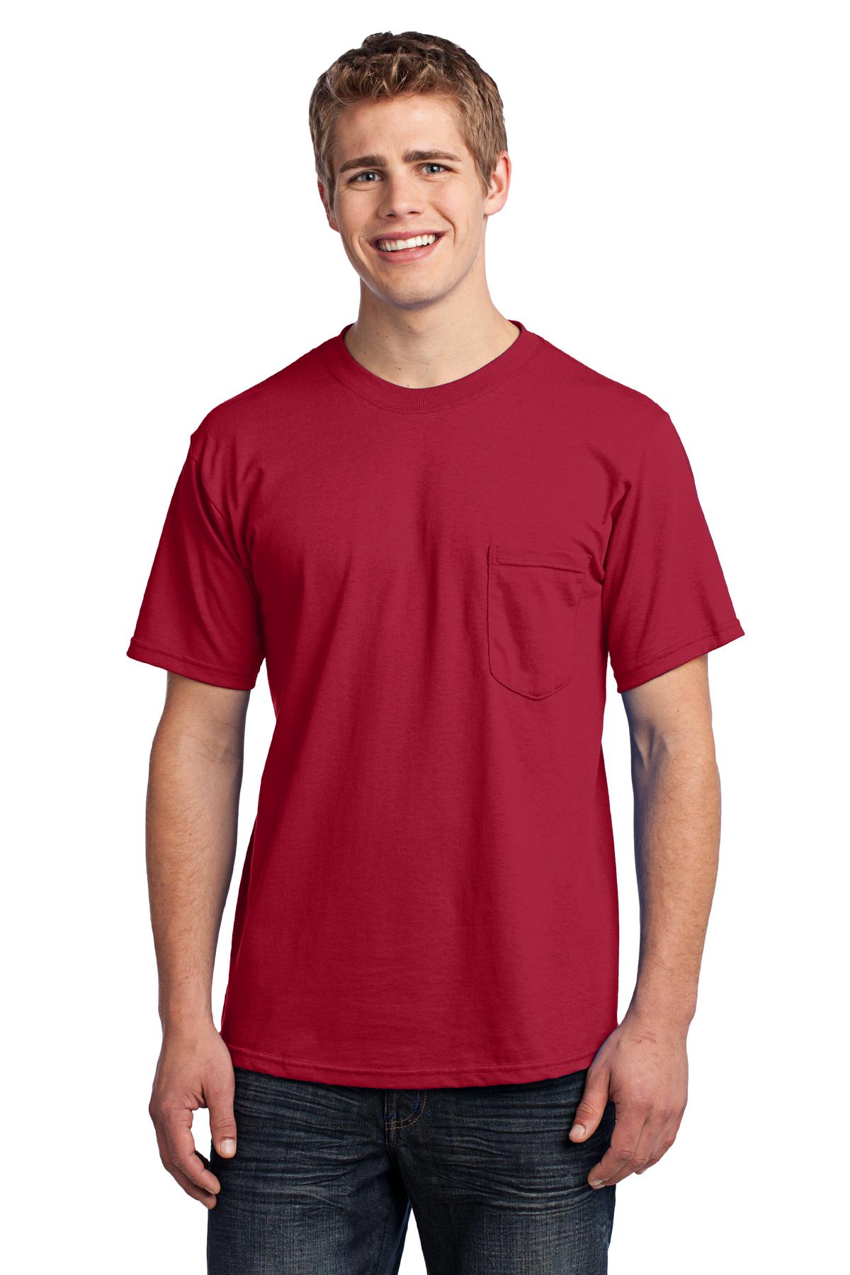 Port & Co USA100P - DISCONTINUED Port & Company - All-American Pocket Tee