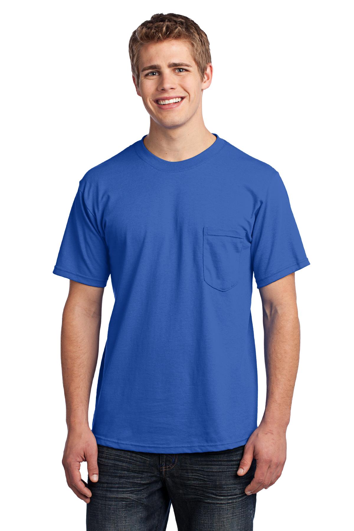 Port & Co USA100P - DISCONTINUED Port & Company - All-American Pocket Tee