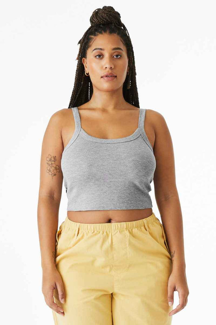 Bella + Canvas BC1012 - BELLA+CANVAS Women's Micro Rib Spaghetti Strap Tank
