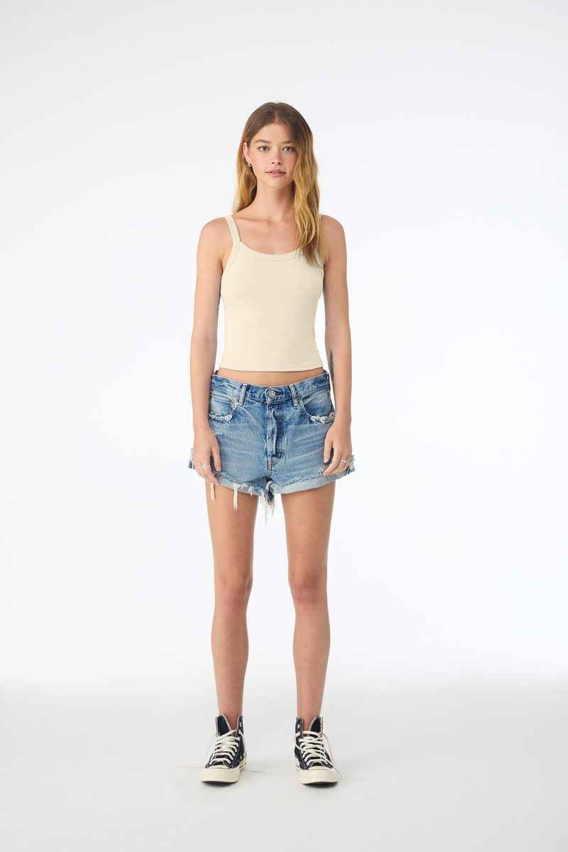 Bella + Canvas BC1012 - BELLA+CANVAS Women's Micro Rib Spaghetti Strap Tank