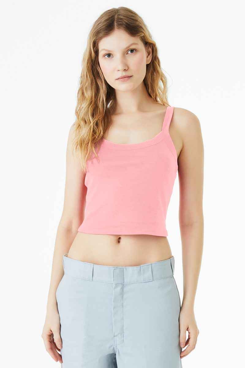 Bella + Canvas BC1012 - BELLA+CANVAS Women's Micro Rib Spaghetti Strap Tank