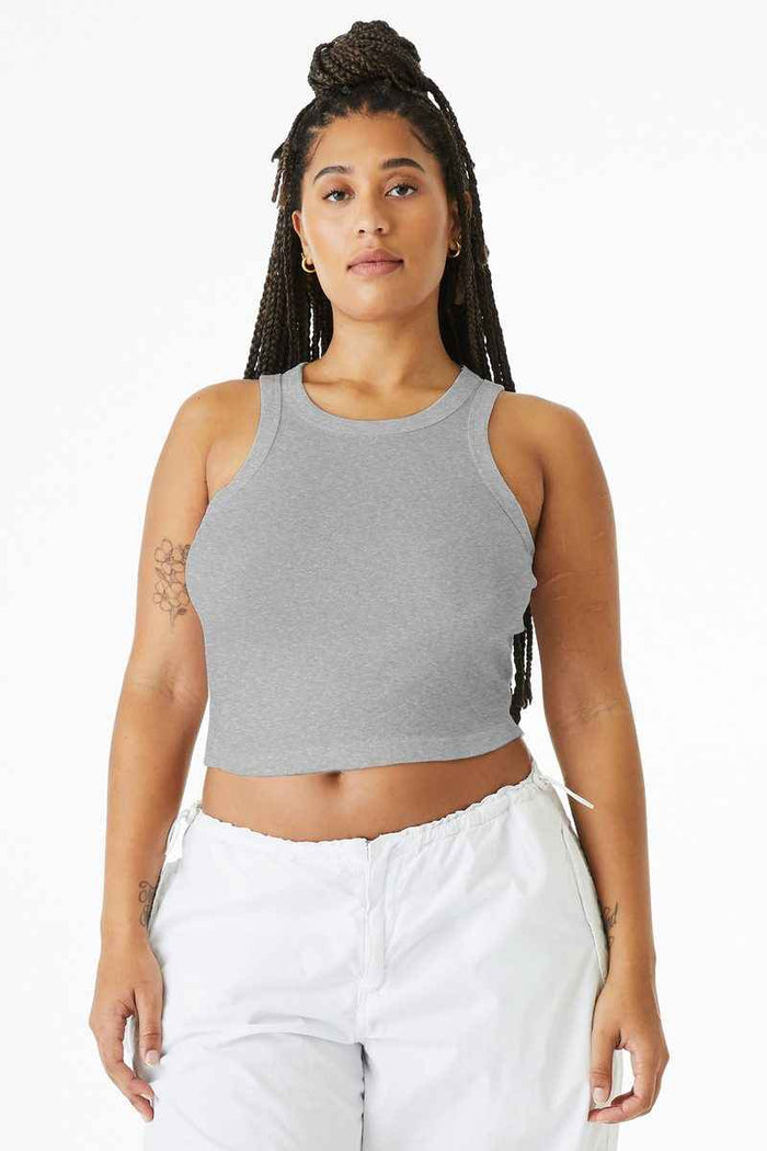Bella + Canvas BC1019 - BELLA+CANVAS Women's Micro Rib Racer Tank