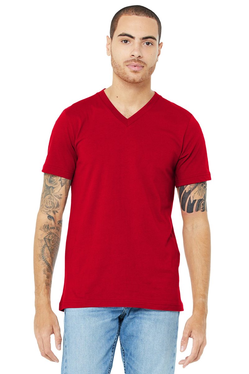Bella + Canvas BC3005 - BELLA+CANVAS Unisex Jersey Short Sleeve V-Neck Tee BELLA + CANVAS