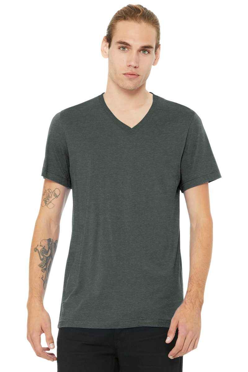 Bella + Canvas BC3005CVC - BELLA+CANVAS Unisex Heather CVC V-Neck Tee