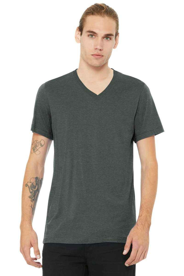 Bella + Canvas BC3005CVC - BELLA+CANVAS Unisex Heather CVC V-Neck Tee