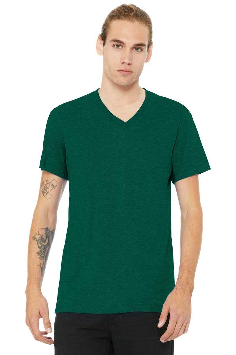 Bella + Canvas BC3005CVC - BELLA+CANVAS Unisex Heather CVC V-Neck Tee