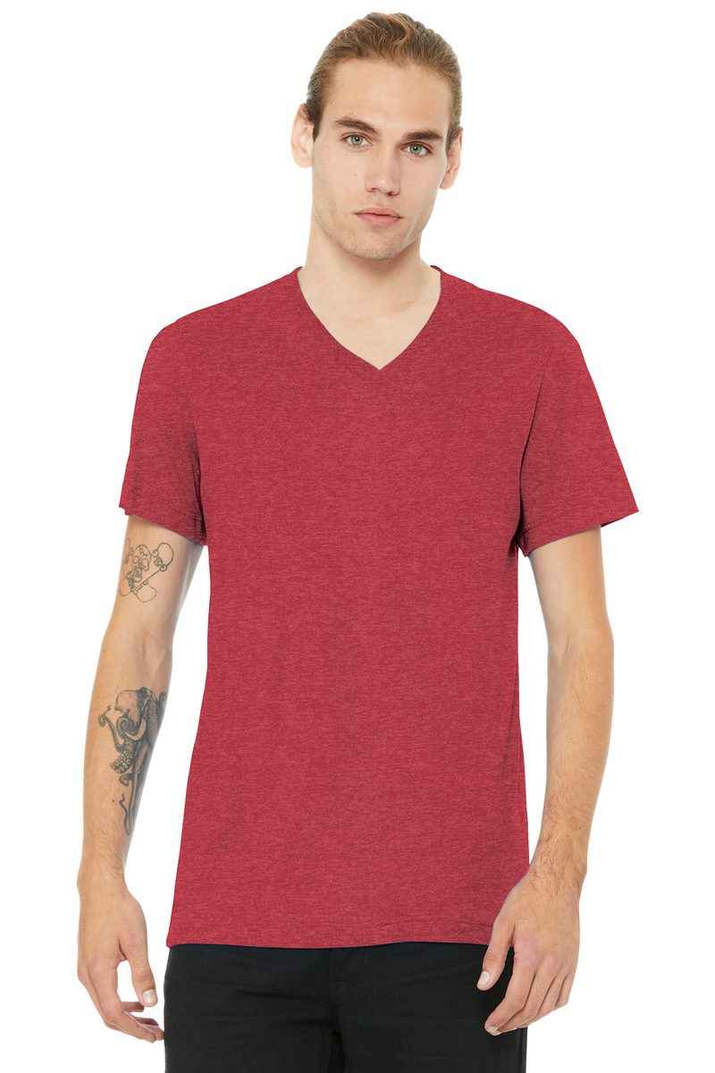 Bella + Canvas BC3005CVC - BELLA+CANVAS Unisex Heather CVC V-Neck Tee