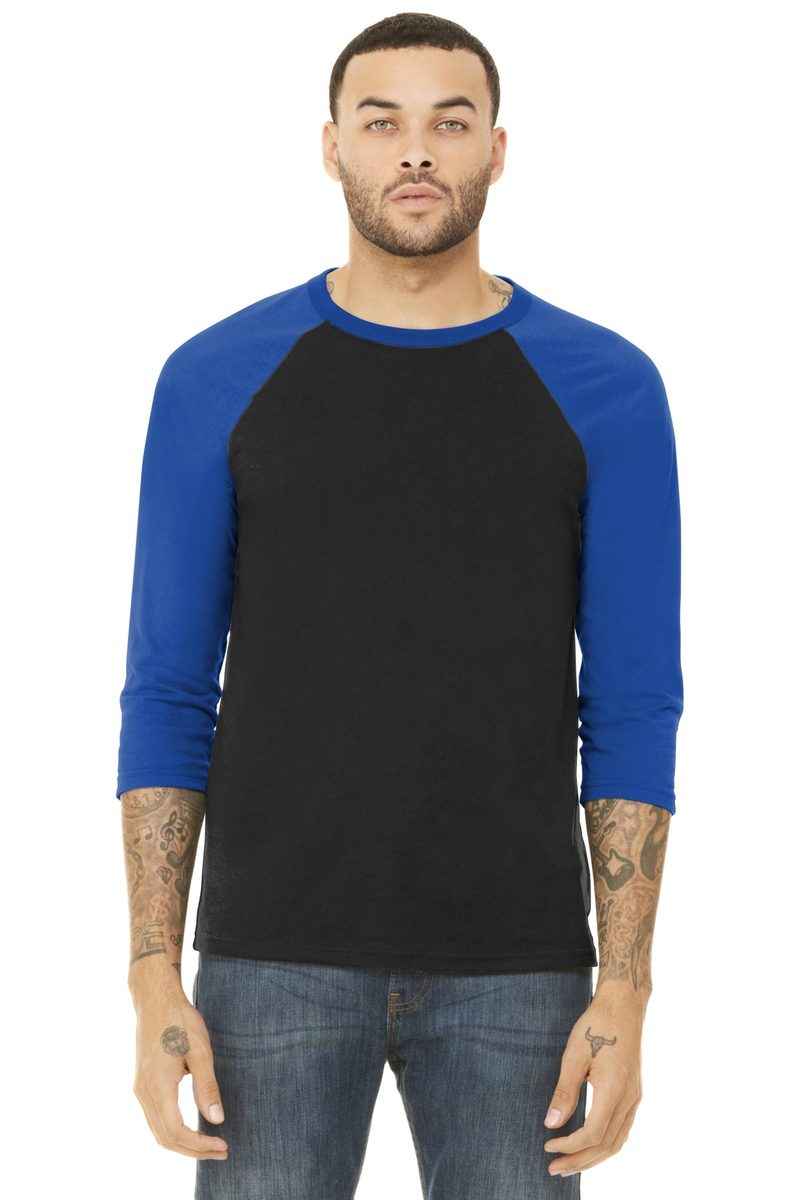 Bella + Canvas BC3200 - BELLA+CANVAS Unisex 3/4-Sleeve Baseball Tee
