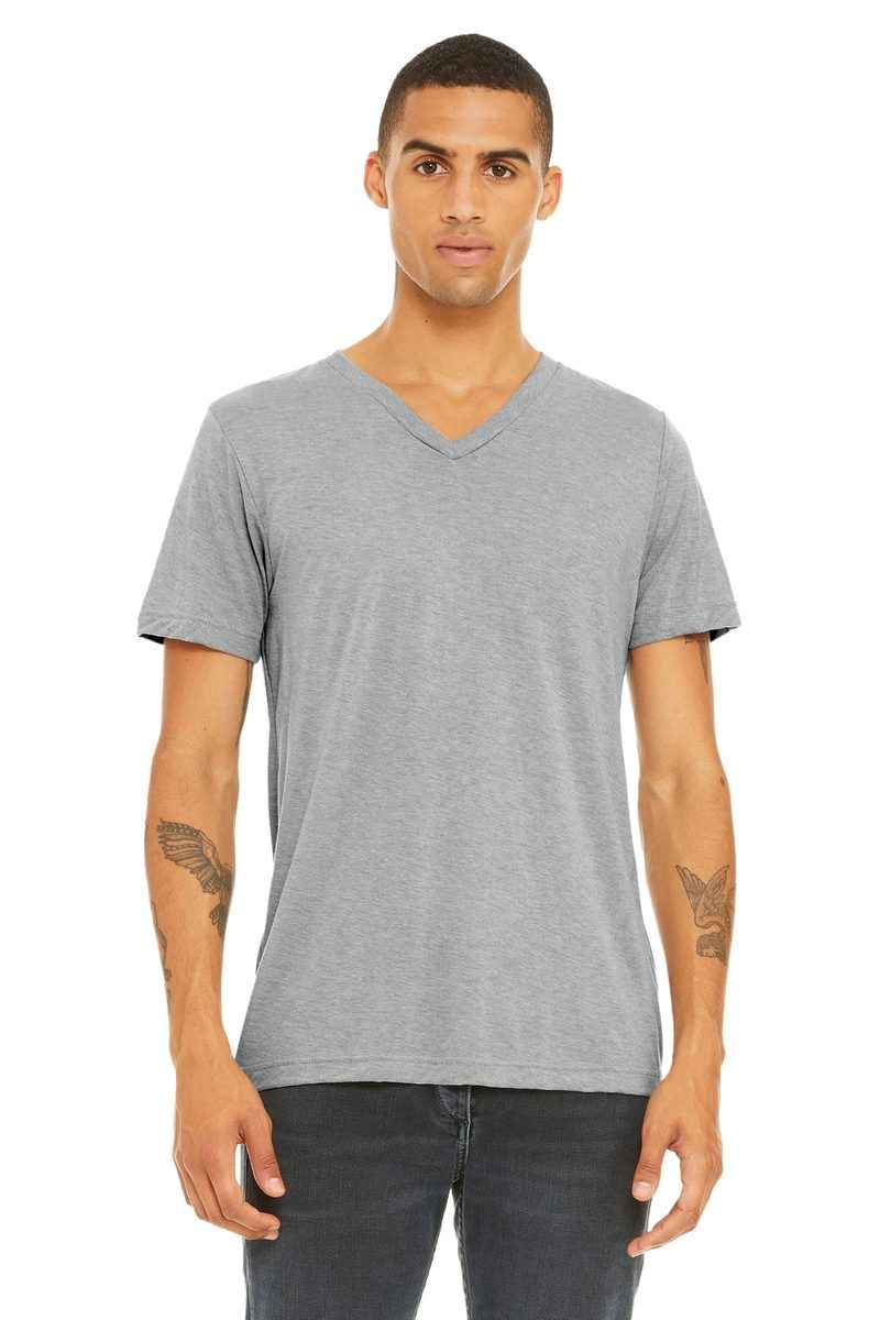 Bella + Canvas BC3415 - BELLA+CANVAS Unisex Triblend Short Sleeve V-Neck Tee