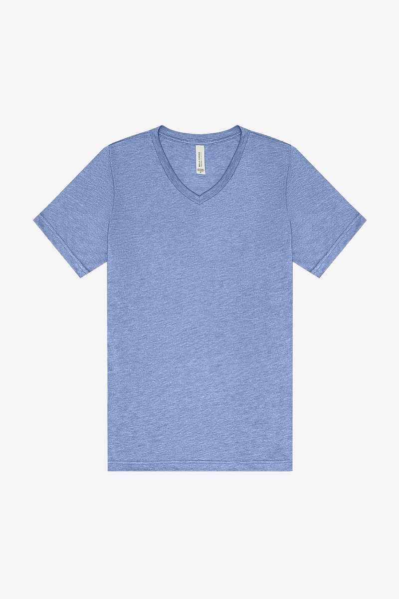 Bella + Canvas BC3415 - BELLA+CANVAS Unisex Triblend Short Sleeve V-Neck Tee