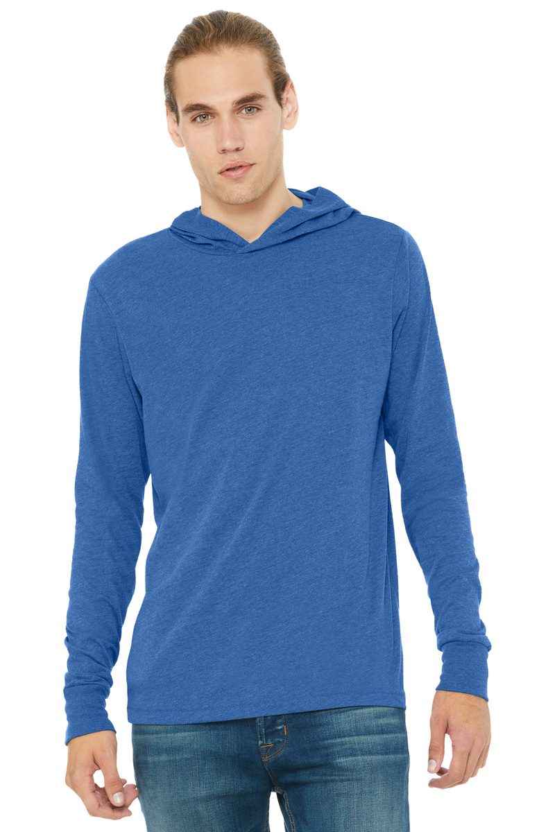 Bella + Canvas BC3512 - BELLA+CANVAS Unisex Jersey Long Sleeve Hoodie