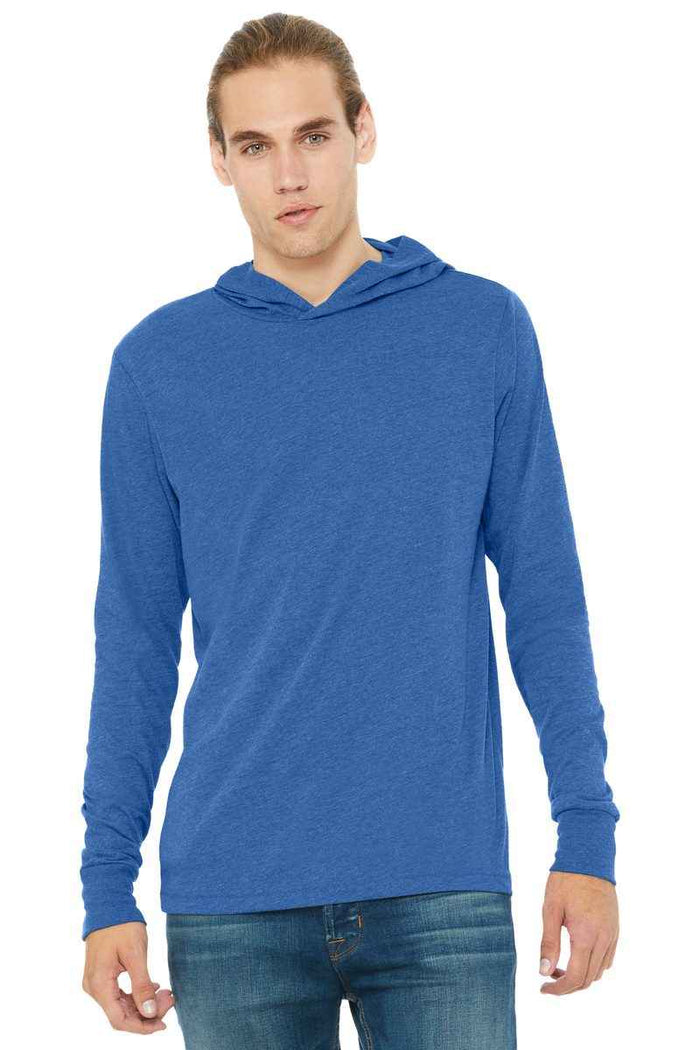 Bella + Canvas BC3512 - BELLA+CANVAS Unisex Jersey Long Sleeve Hoodie