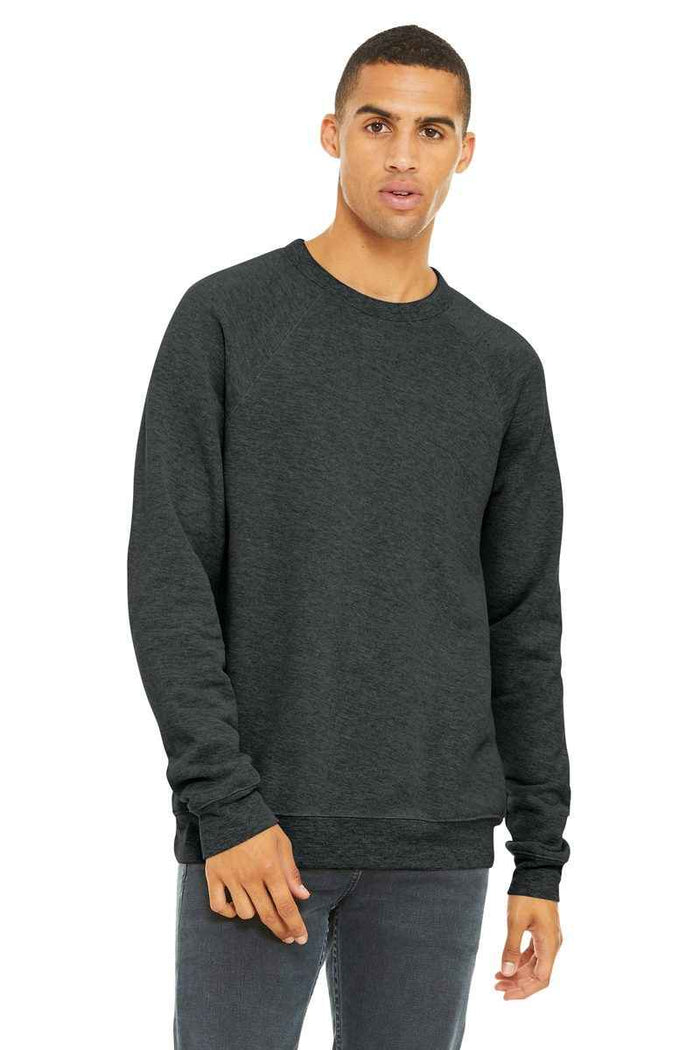 Bella + Canvas BC3901 - BELLA+CANVAS Unisex Sponge Fleece Raglan Sweatshirt
