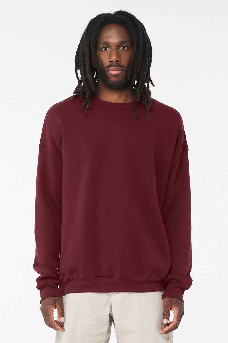Bella + Canvas BC3945 - BELLA+CANVAS Unisex Sponge Fleece Drop Shoulder Sweatshirt