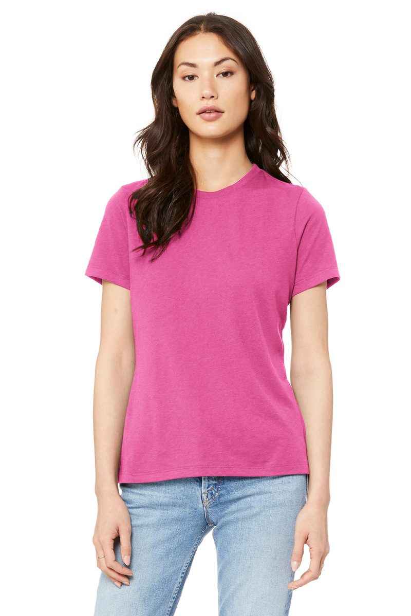 Bella + Canvas BC6400 - BELLA+CANVAS Women's Relaxed Jersey Short Sleeve Tee