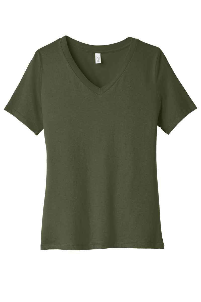 Bella + Canvas BC6405 - BELLA+CANVAS Women's Relaxed Jersey Short Sleeve V-Neck Tee