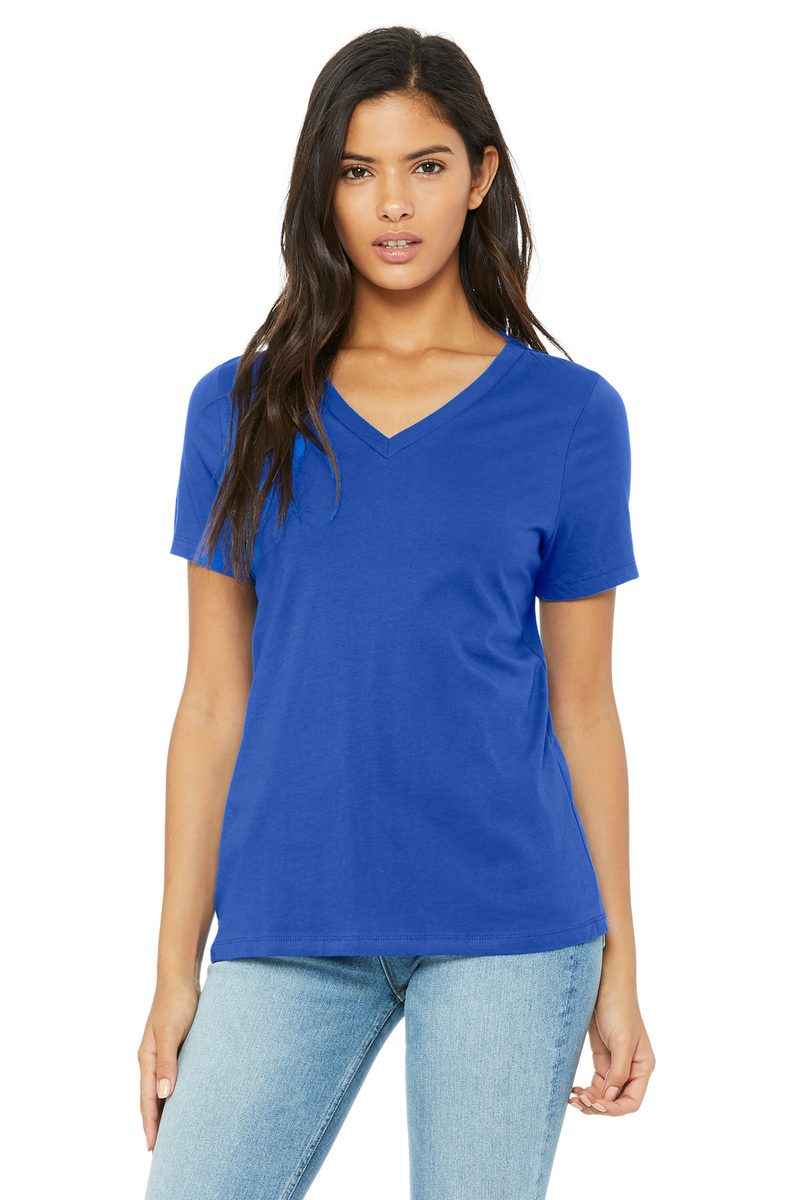 Bella + Canvas BC6405 - BELLA+CANVAS Women's Relaxed Jersey Short Sleeve V-Neck Tee