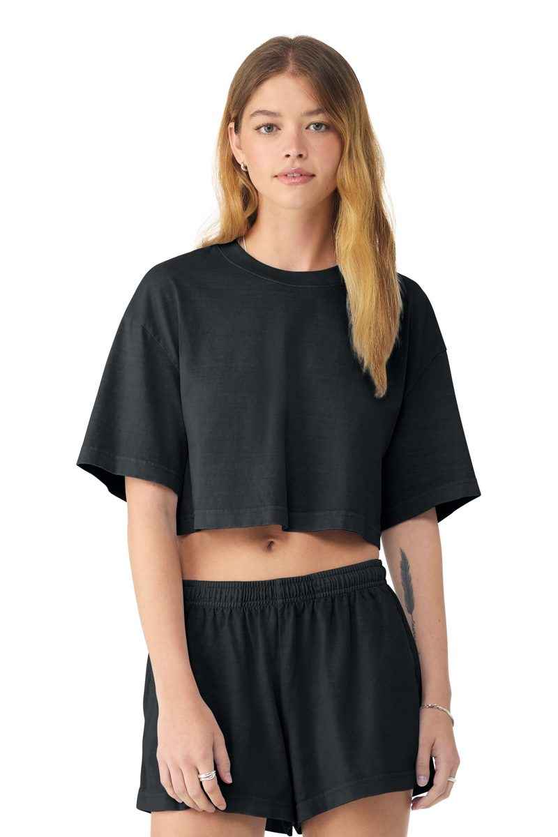 Bella + Canvas BC6882GD - BELLA+CANVAS Women's Heavyweight Garment-Dyed Cropped Tee