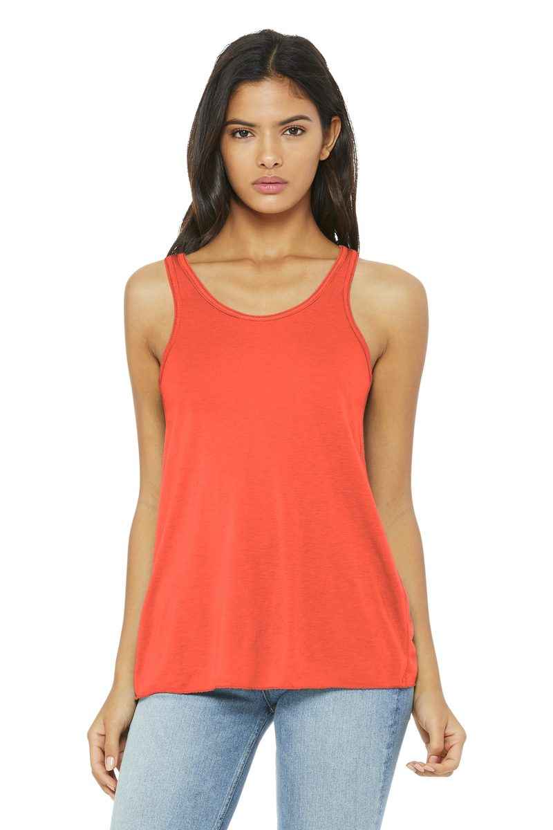 Bella + Canvas BC8800 - BELLA+CANVAS Women's Flowy Racerback Tank