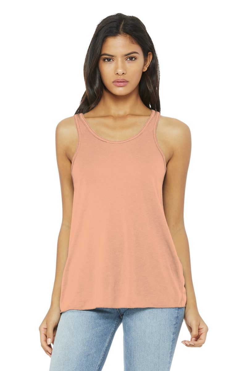 Bella + Canvas BC8800 - BELLA+CANVAS Women's Flowy Racerback Tank BELLA + CANVAS