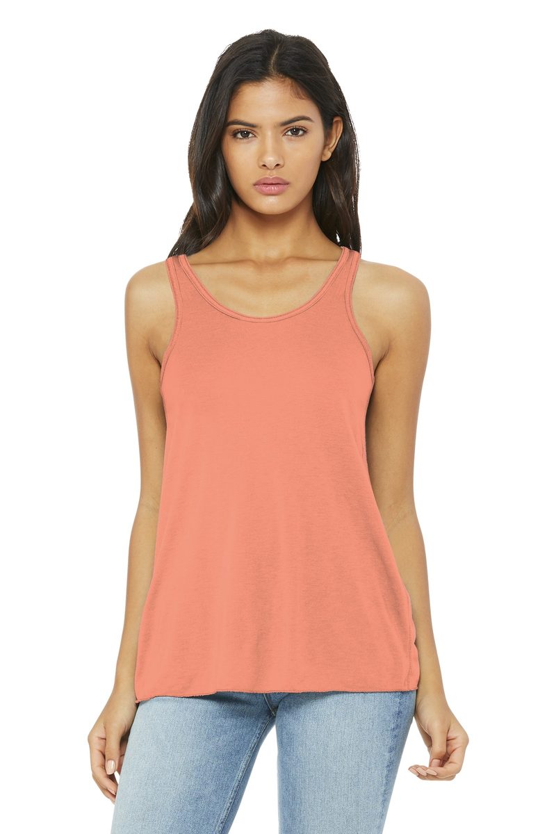 Bella + Canvas BC8800 - BELLA+CANVAS Women's Flowy Racerback Tank BELLA + CANVAS