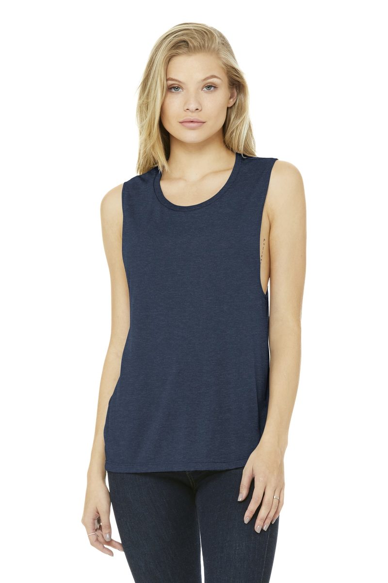 Bella + Canvas BC8803 - BELLA+CANVAS Women's Flowy Scoop Muscle Tank BELLA + CANVAS