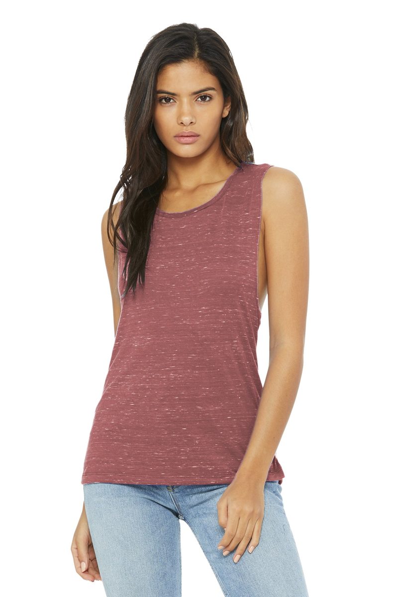 Bella + Canvas BC8803 - BELLA+CANVAS Women's Flowy Scoop Muscle Tank BELLA + CANVAS