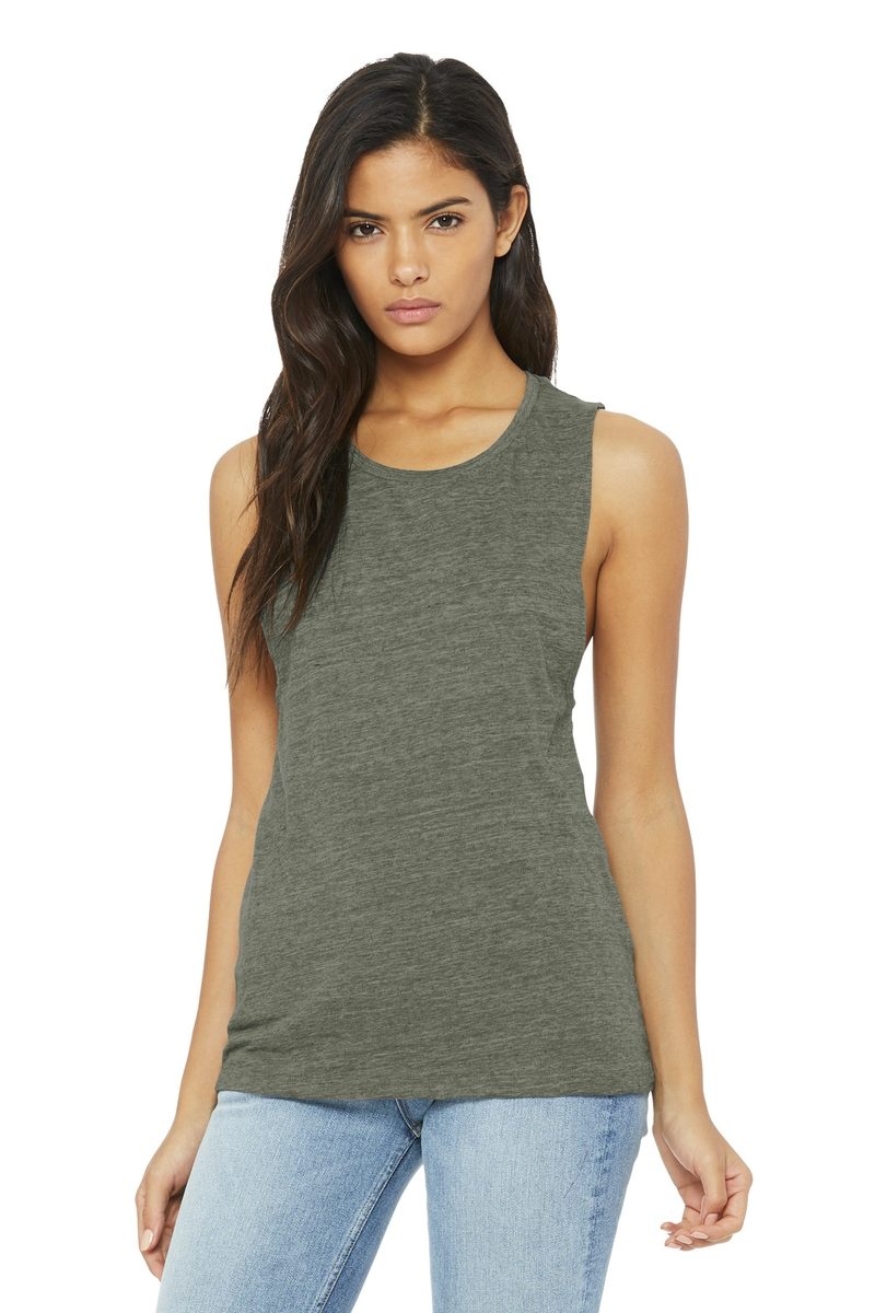Bella + Canvas BC8803 - BELLA+CANVAS Women's Flowy Scoop Muscle Tank BELLA + CANVAS