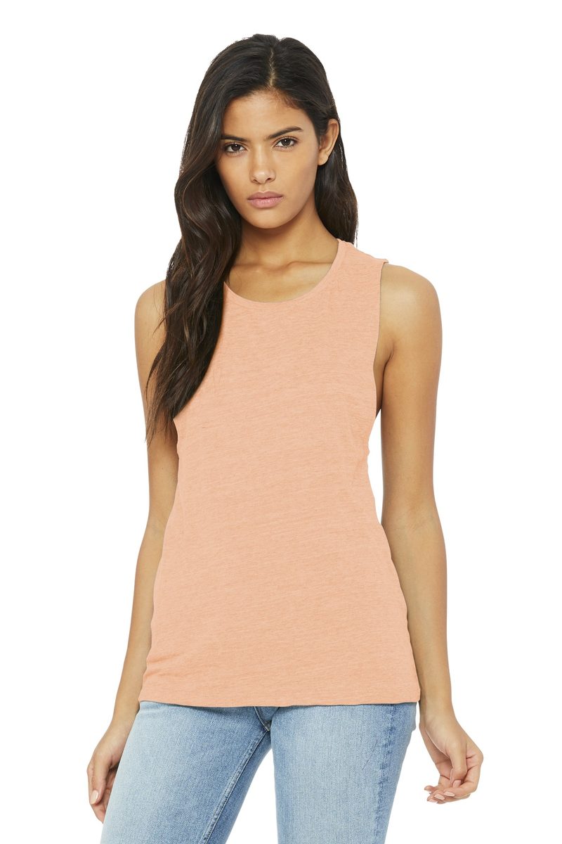 Bella + Canvas BC8803 - BELLA+CANVAS Women's Flowy Scoop Muscle Tank BELLA + CANVAS