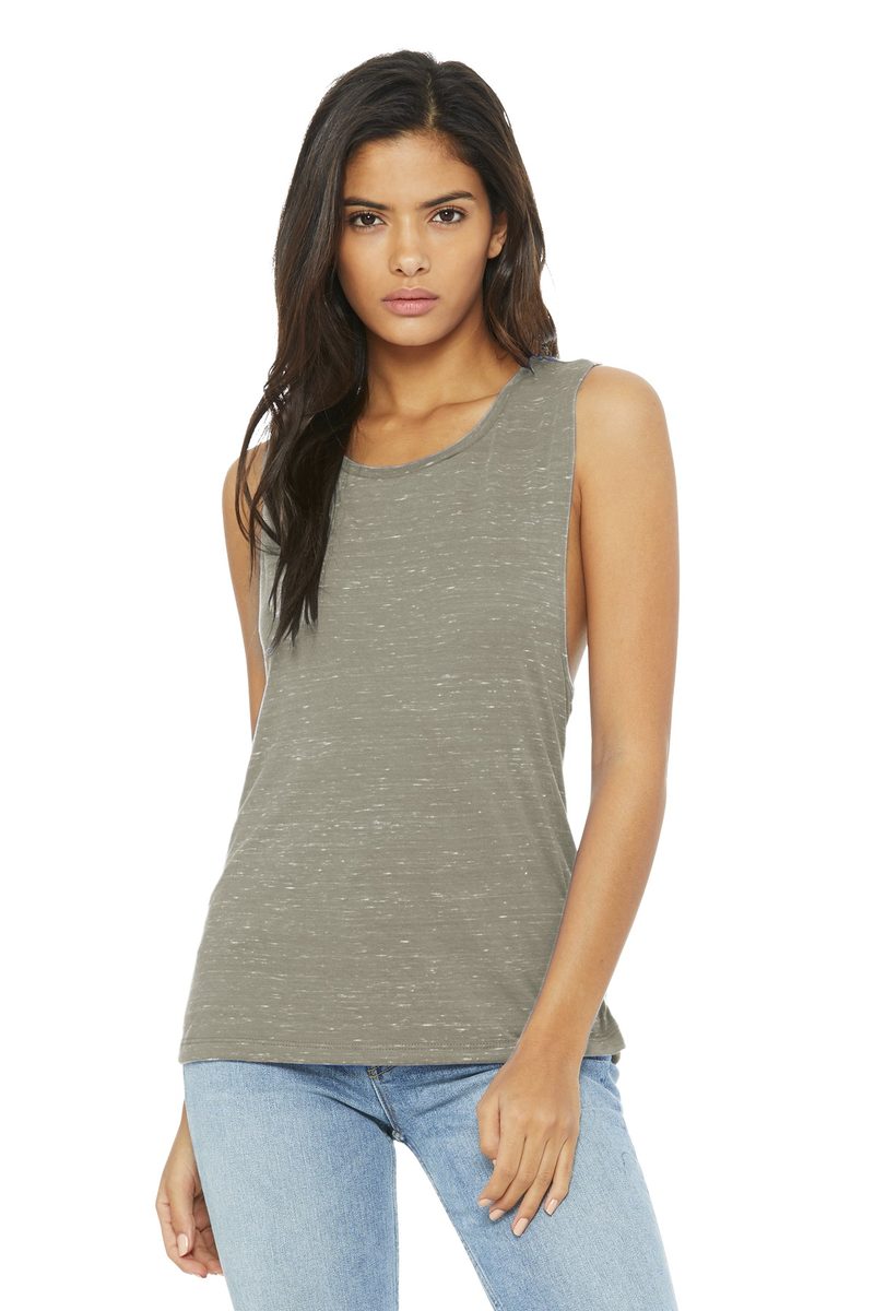 Bella + Canvas BC8803 - BELLA+CANVAS Women's Flowy Scoop Muscle Tank BELLA + CANVAS