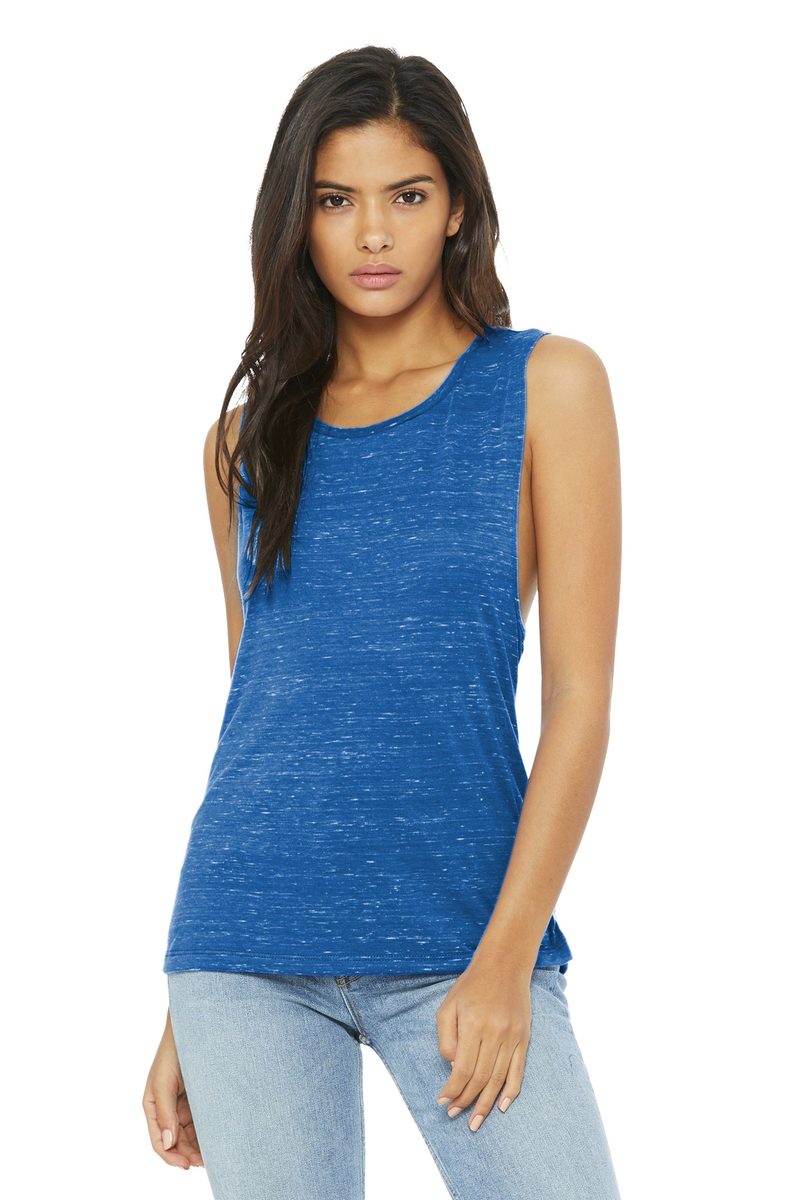 Bella + Canvas BC8803 - BELLA+CANVAS Women's Flowy Scoop Muscle Tank BELLA + CANVAS
