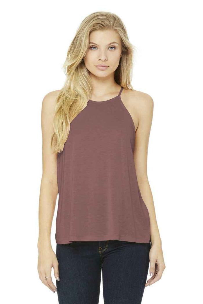 Bella + Canvas BC8809 - BELLA+CANVAS Women's Flowy High-Neck Tank