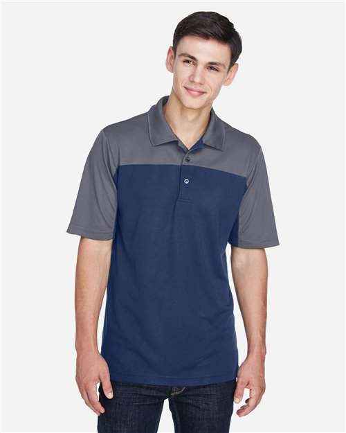 CORE365 CE101 - Men's Balance Colorblock Performance Piqué Polo