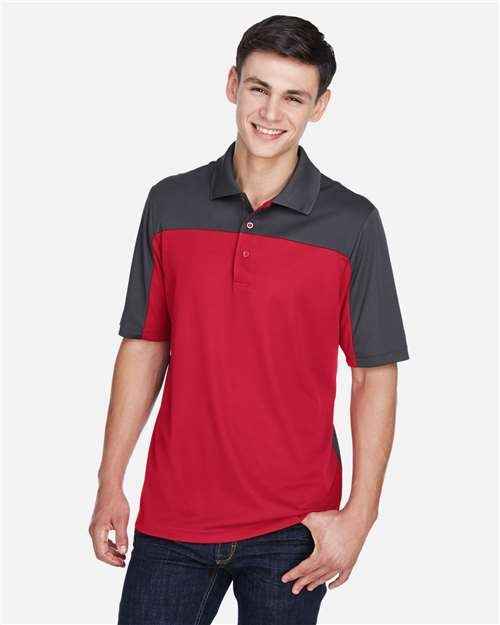 CORE365 CE101 - Men's Balance Colorblock Performance Piqué Polo