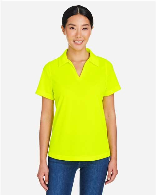 CORE365 CE104W - Women's Market Snag Protect Mesh Polo CORE365