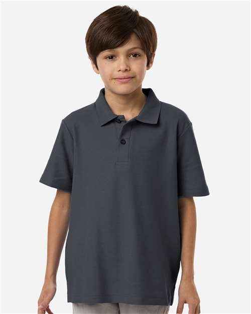 CORE365 CE106Y - Youth Resolve CVC Performance Pique Polo