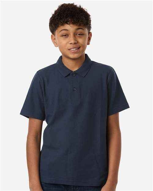 CORE365 CE106Y - Youth Resolve CVC Performance Pique Polo