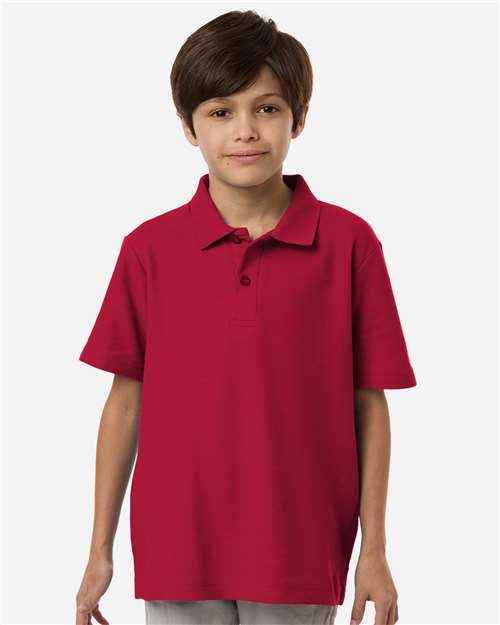 CORE365 CE106Y - Youth Resolve CVC Performance Pique Polo