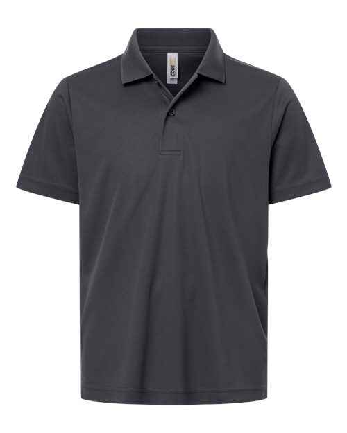 CORE365 CE108Y - Youth Nova Performance Pique Polo